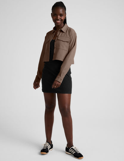 Beyond Yoga Midtown Cropped Jacket