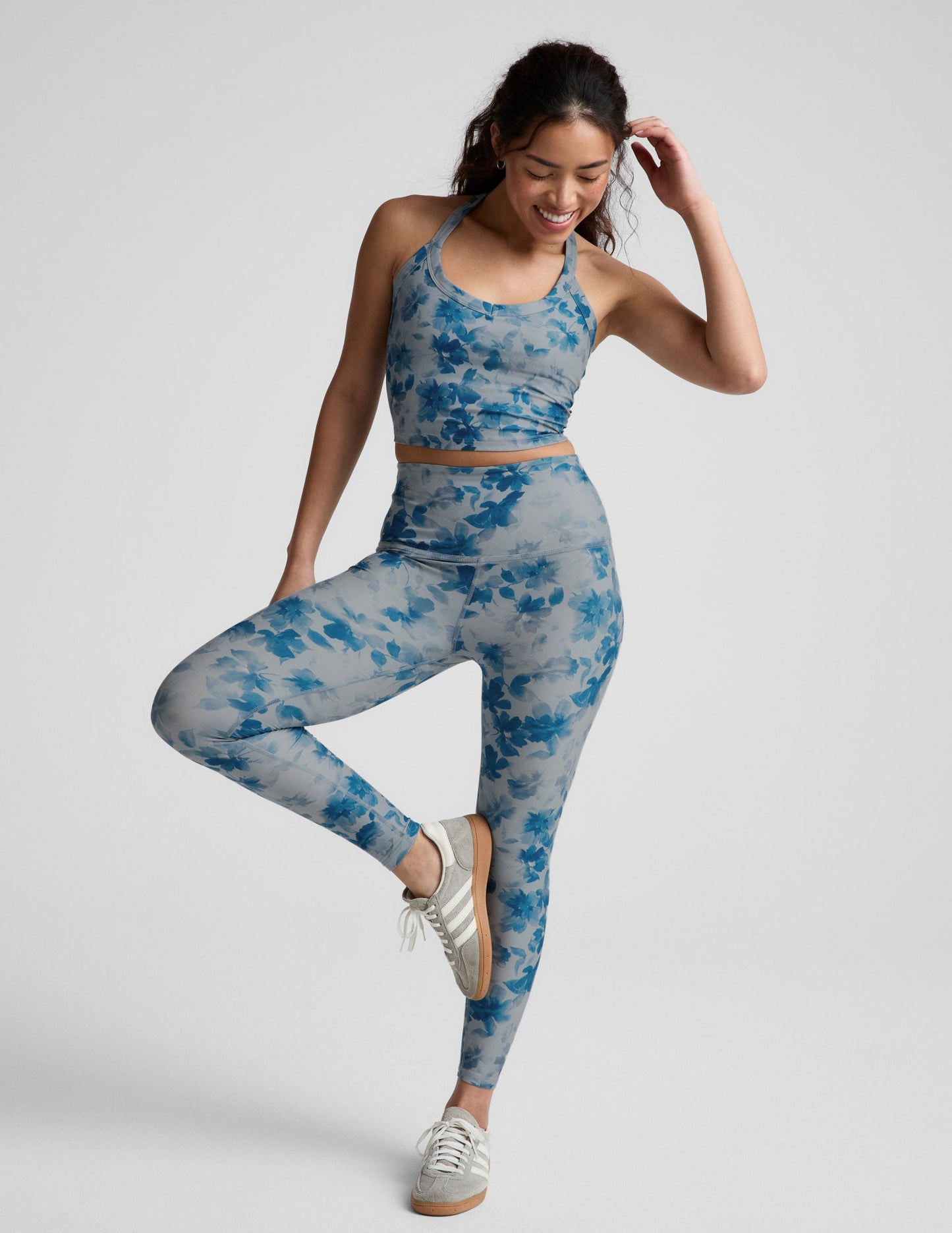Beyond Yoga Daydream Meadow SoftMark High Waisted Midi Legging