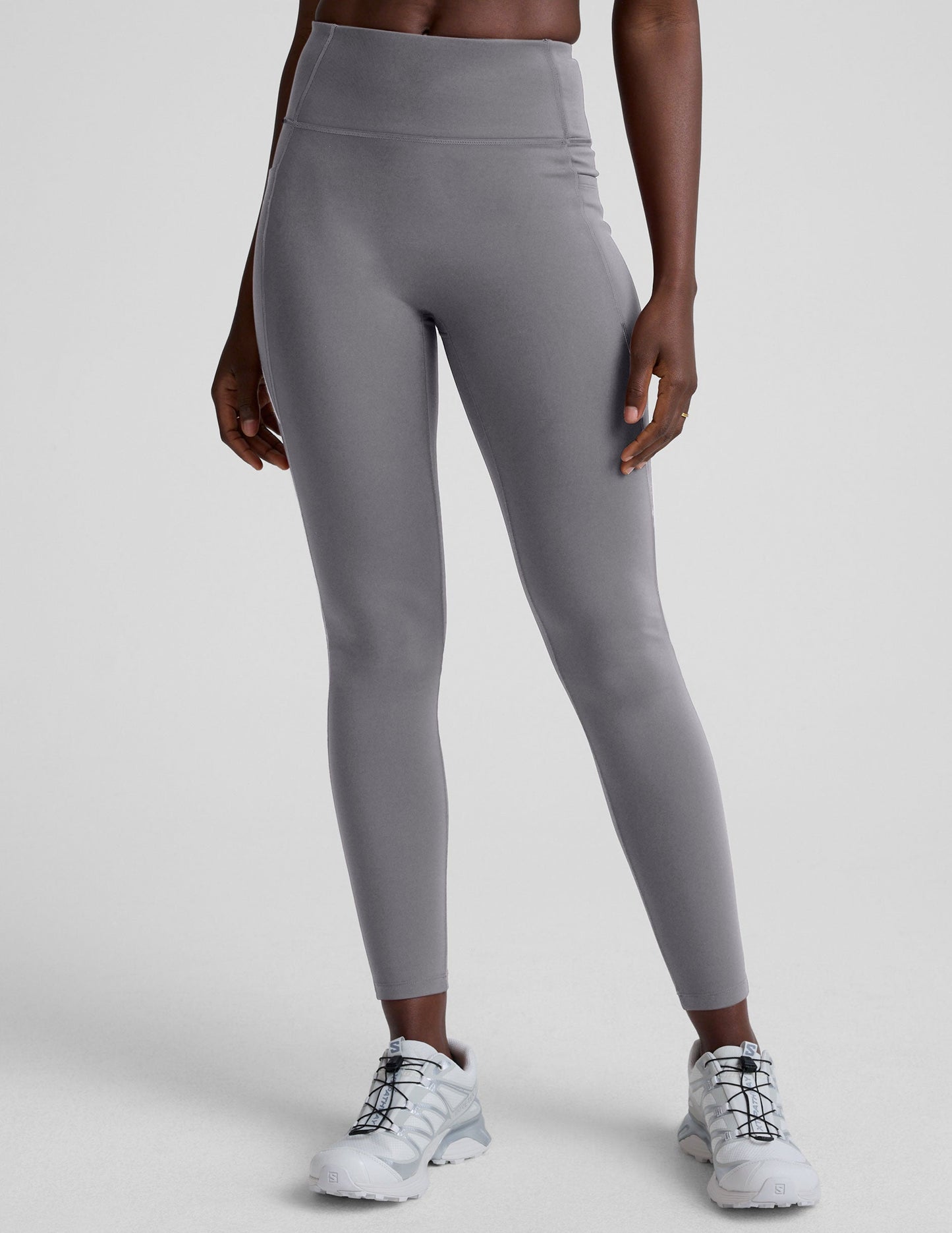 Beyond Yoga Pacer Fleece-Backed Zip Pocket Full Length Legging