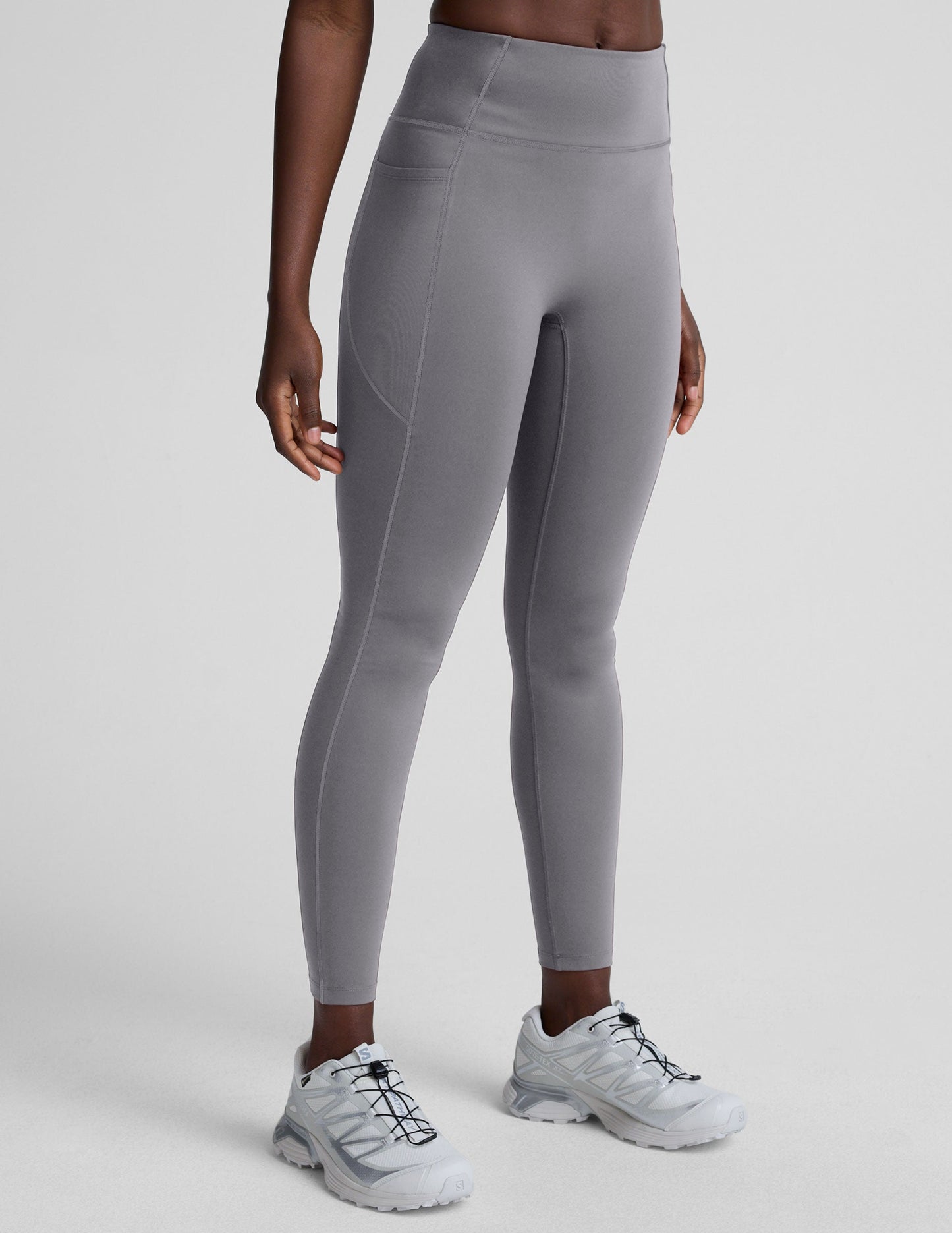 Beyond Yoga Pacer Fleece-Backed Zip Pocket Full Length Legging