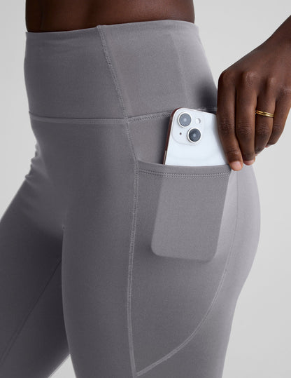 Beyond Yoga Pacer Fleece-Backed Zip Pocket Full Length Legging