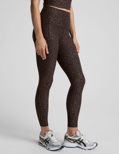 Beyond Yoga Espresso Leopard SoftMark High Waisted Midi Legging