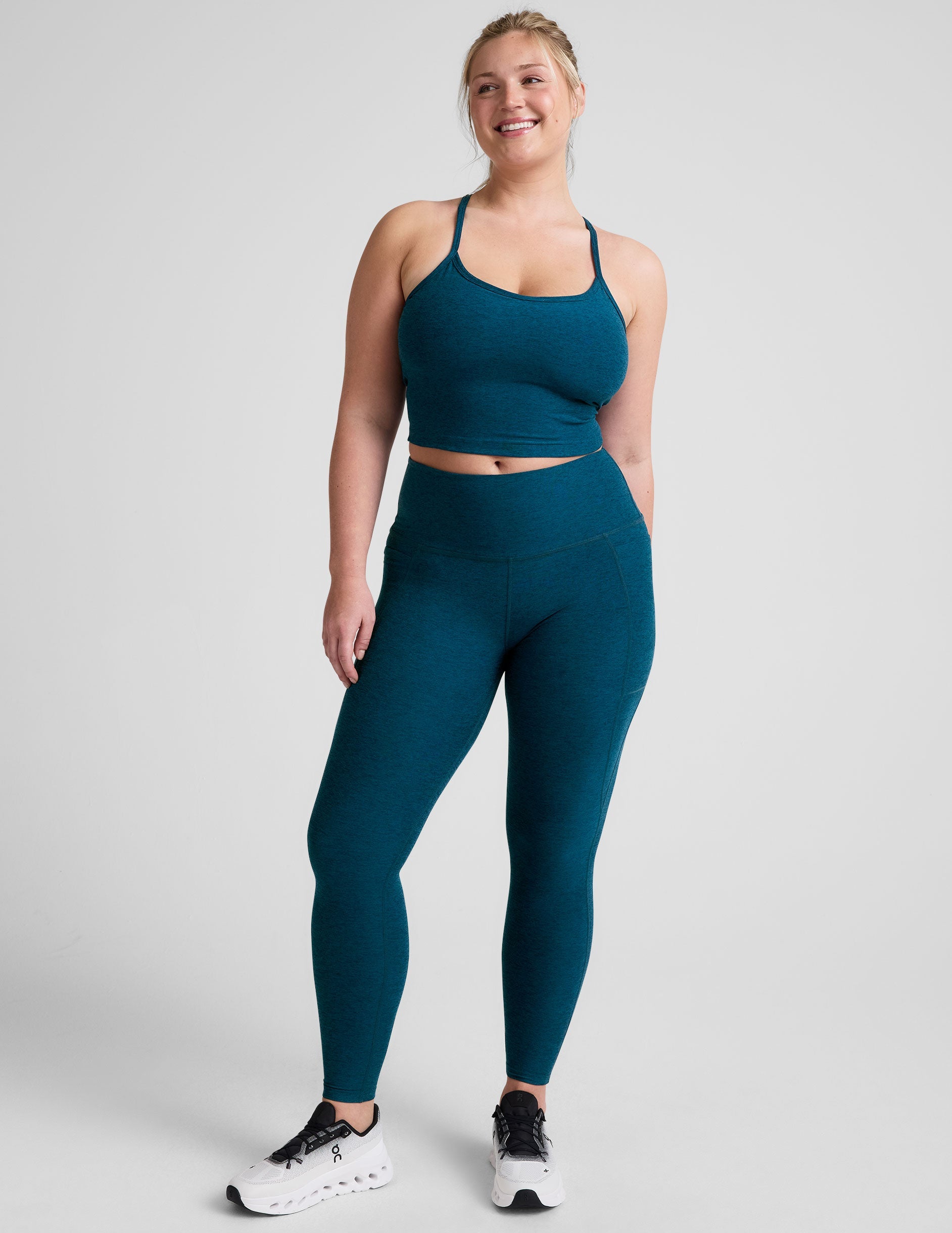 Beyond Yoga Spacedye Out Of Pocket High Waisted Midi Legging