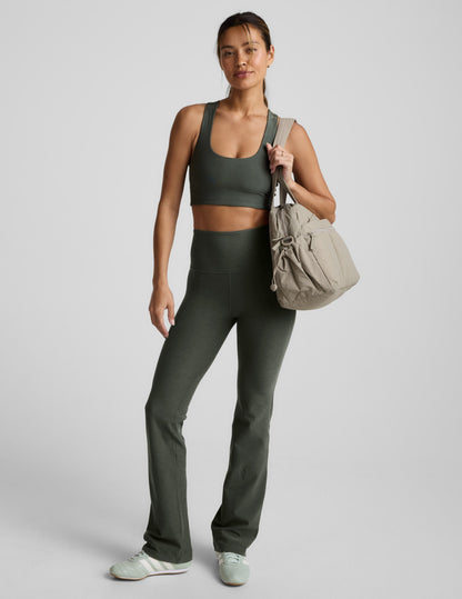 Beyond Yoga High Waisted Bootcut Spacedye Yoga Pants - Dusty Forest