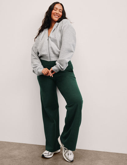 Beyond Yoga High Waisted Spacedye Wide Leg Pants - Dark Spruce
