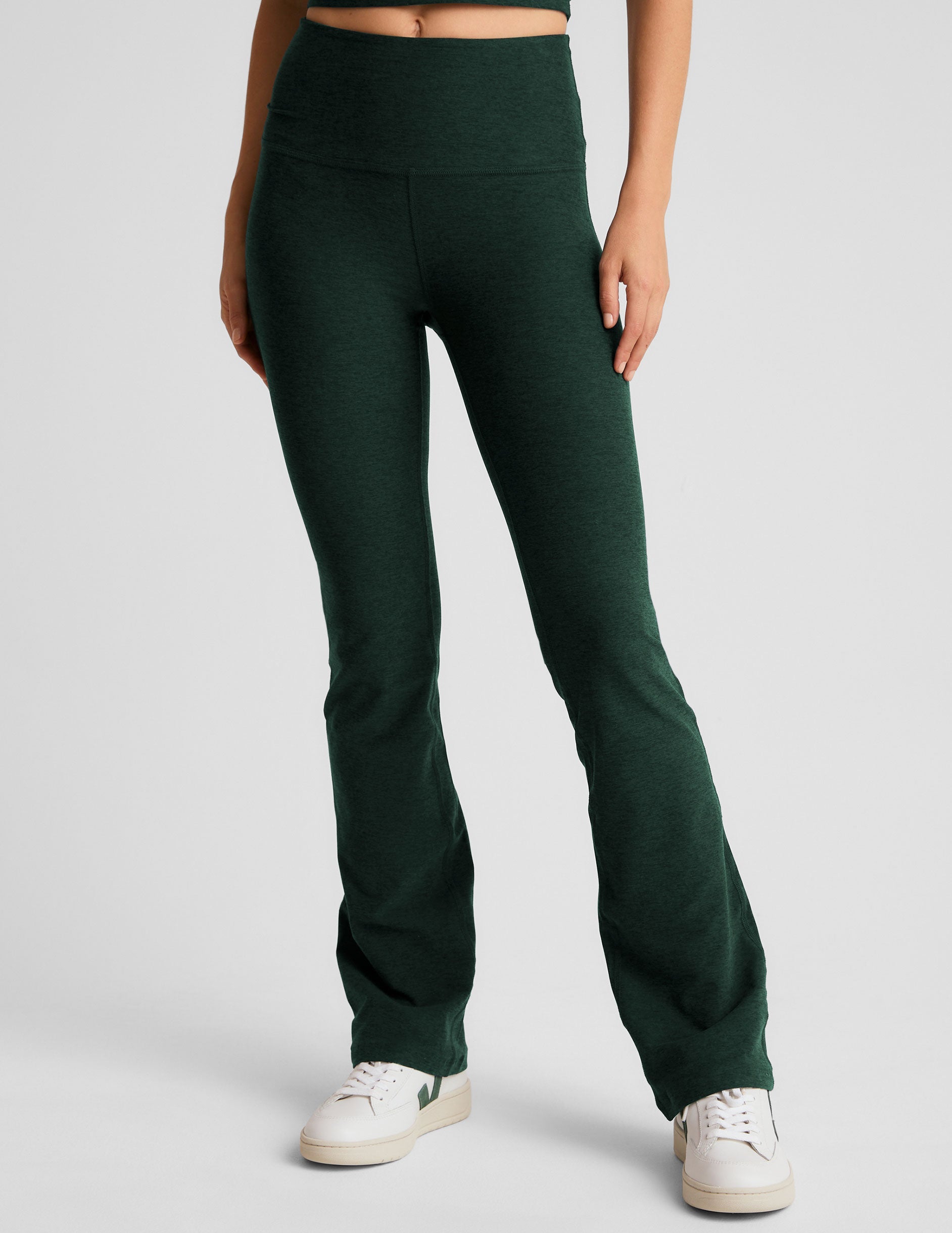 Beyond Yoga High Waisted Bootcut Spacedye Pant - Dark Spruce