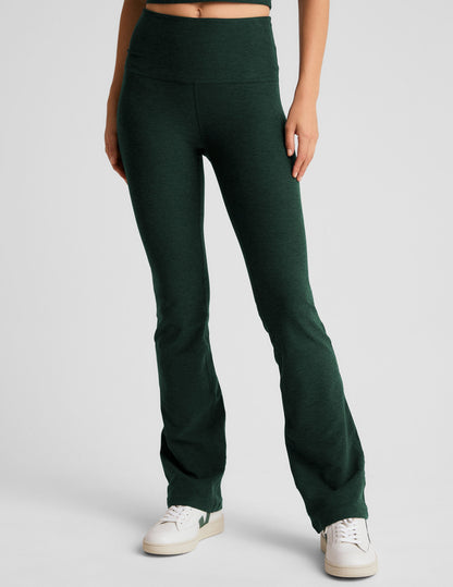 Beyond Yoga High Waisted Bootcut Spacedye Pant - Dark Spruce