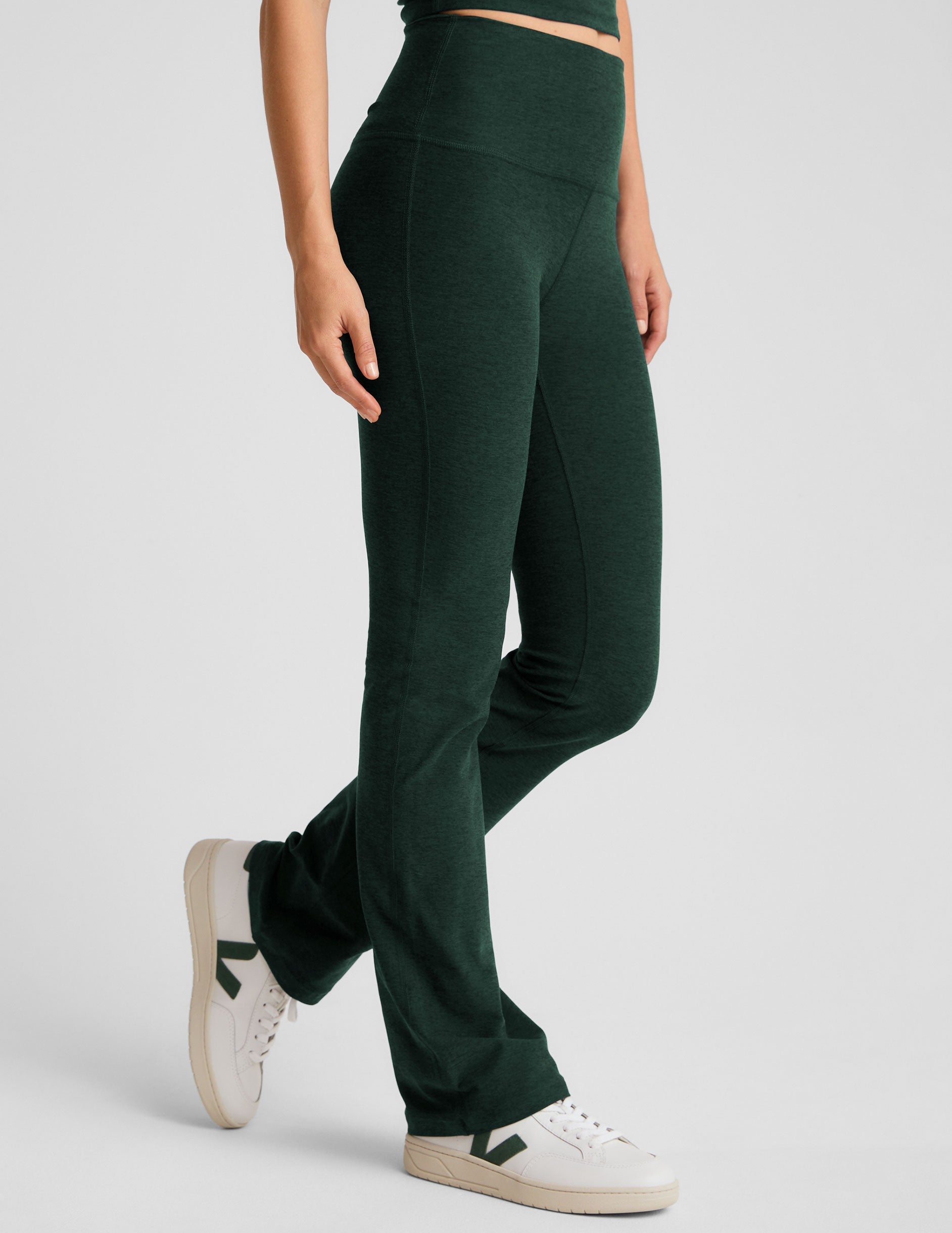 Beyond Yoga High Waisted Bootcut Spacedye Pant - Dark Spruce