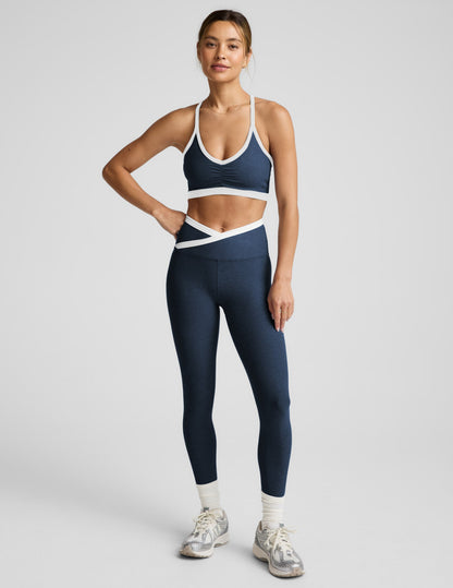Beyond Yoga Spacedye Outlines Strappy Bra