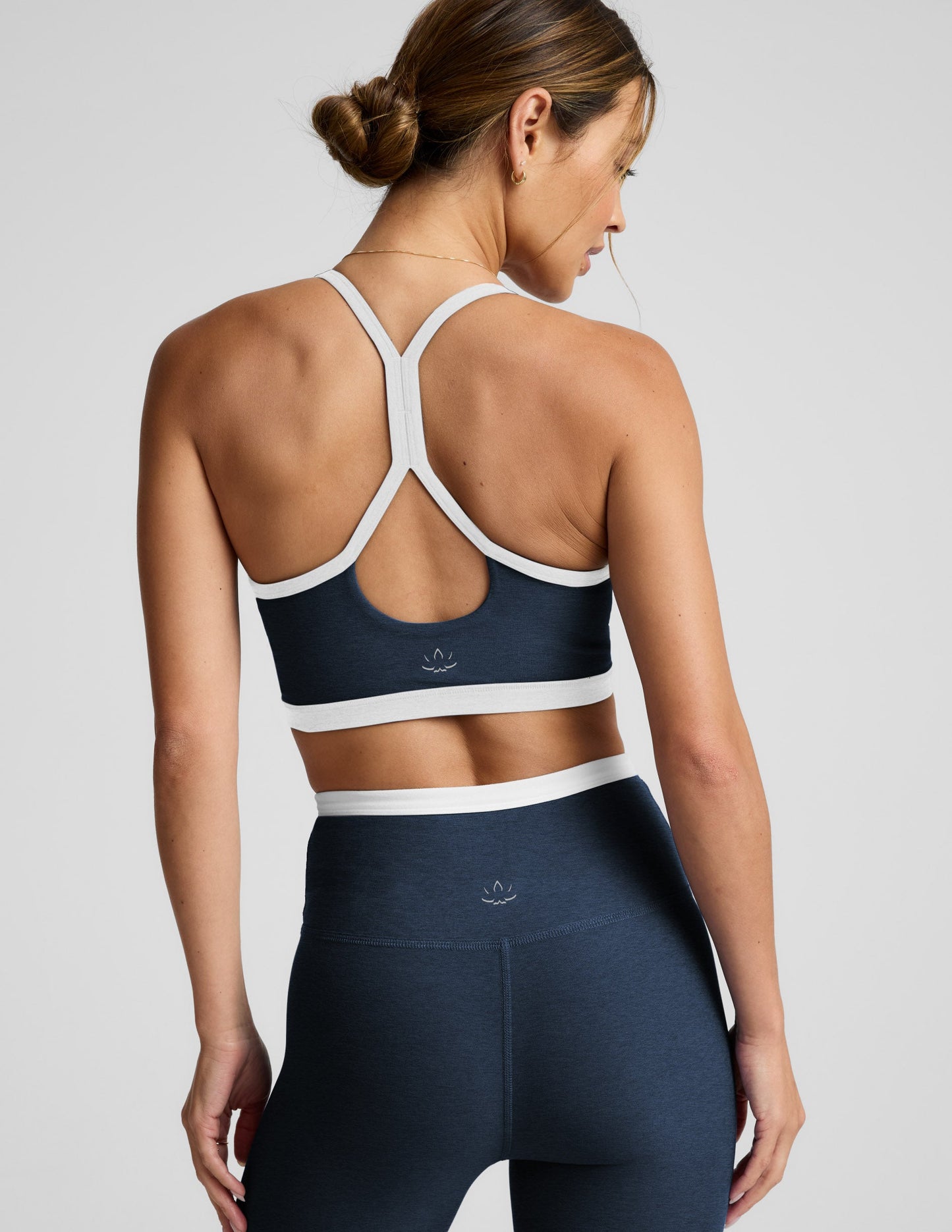 Beyond Yoga Spacedye Outlines Strappy Bra