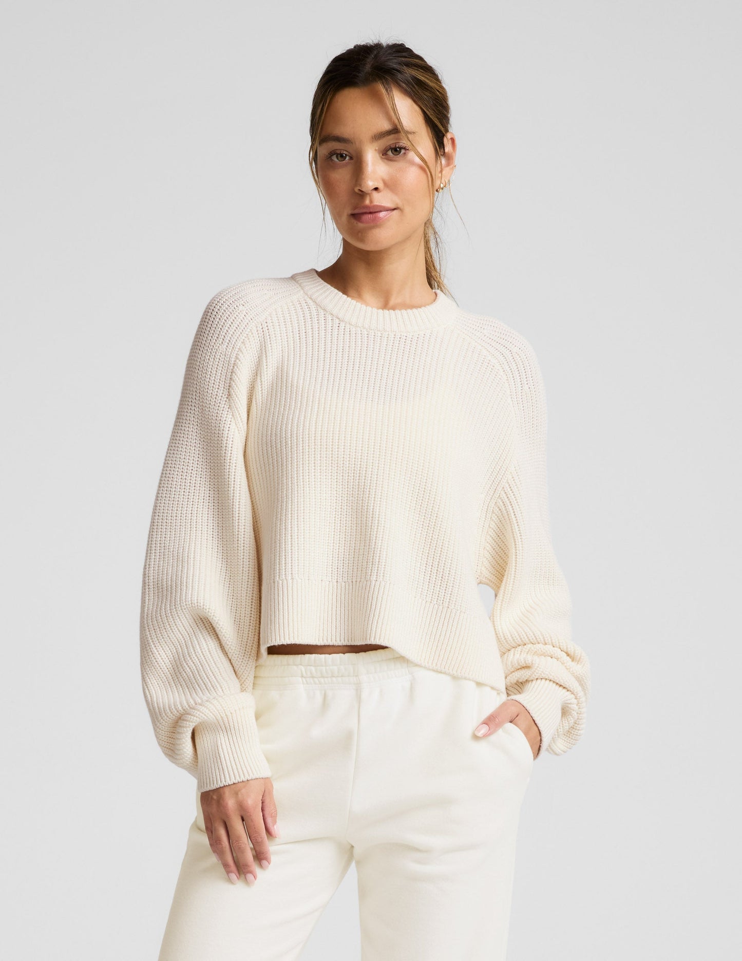 Beyond Yoga Ready For Anywhere Hi Lo Sweater