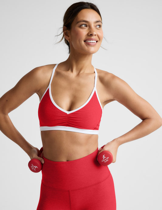 Beyond Yoga Spacedye Outlines Strappy Bra