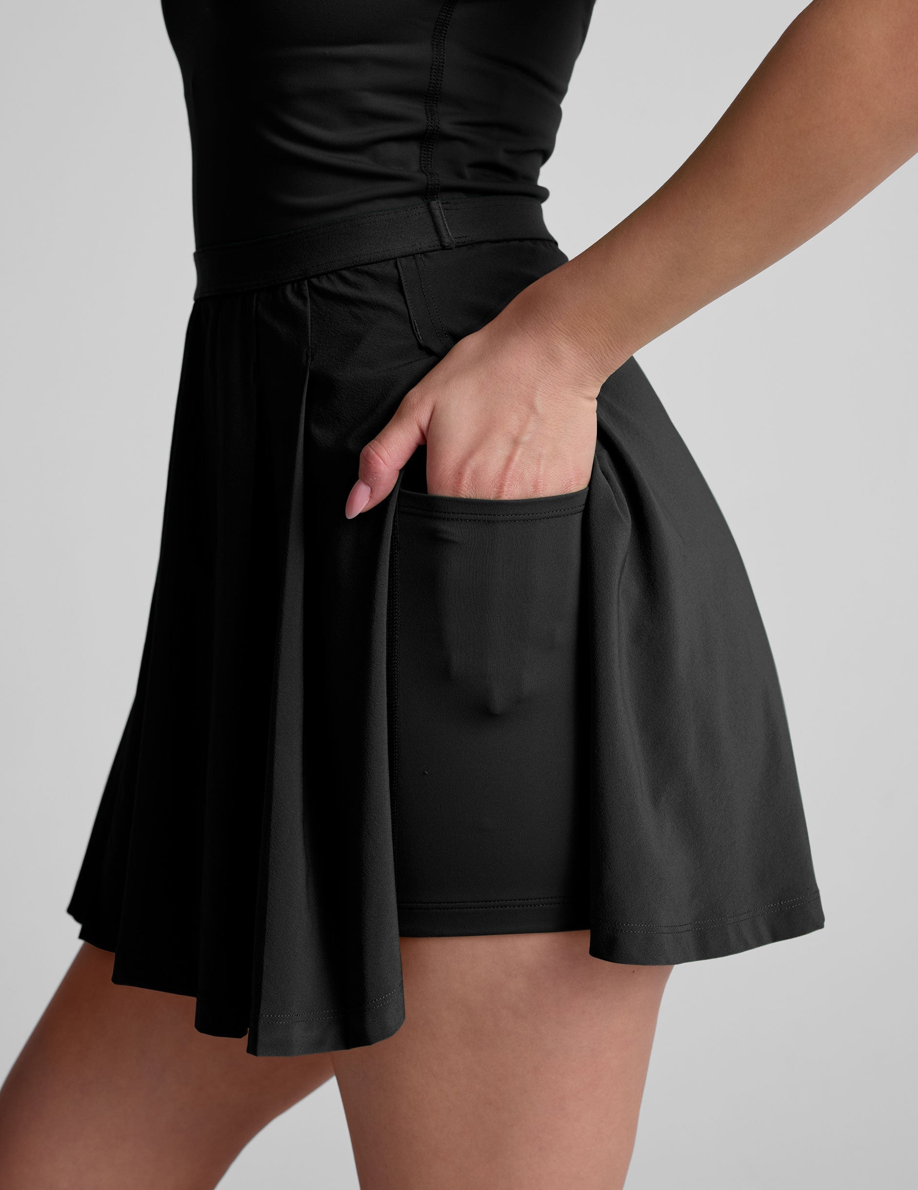 Beyond Yoga Score Pleated Dress