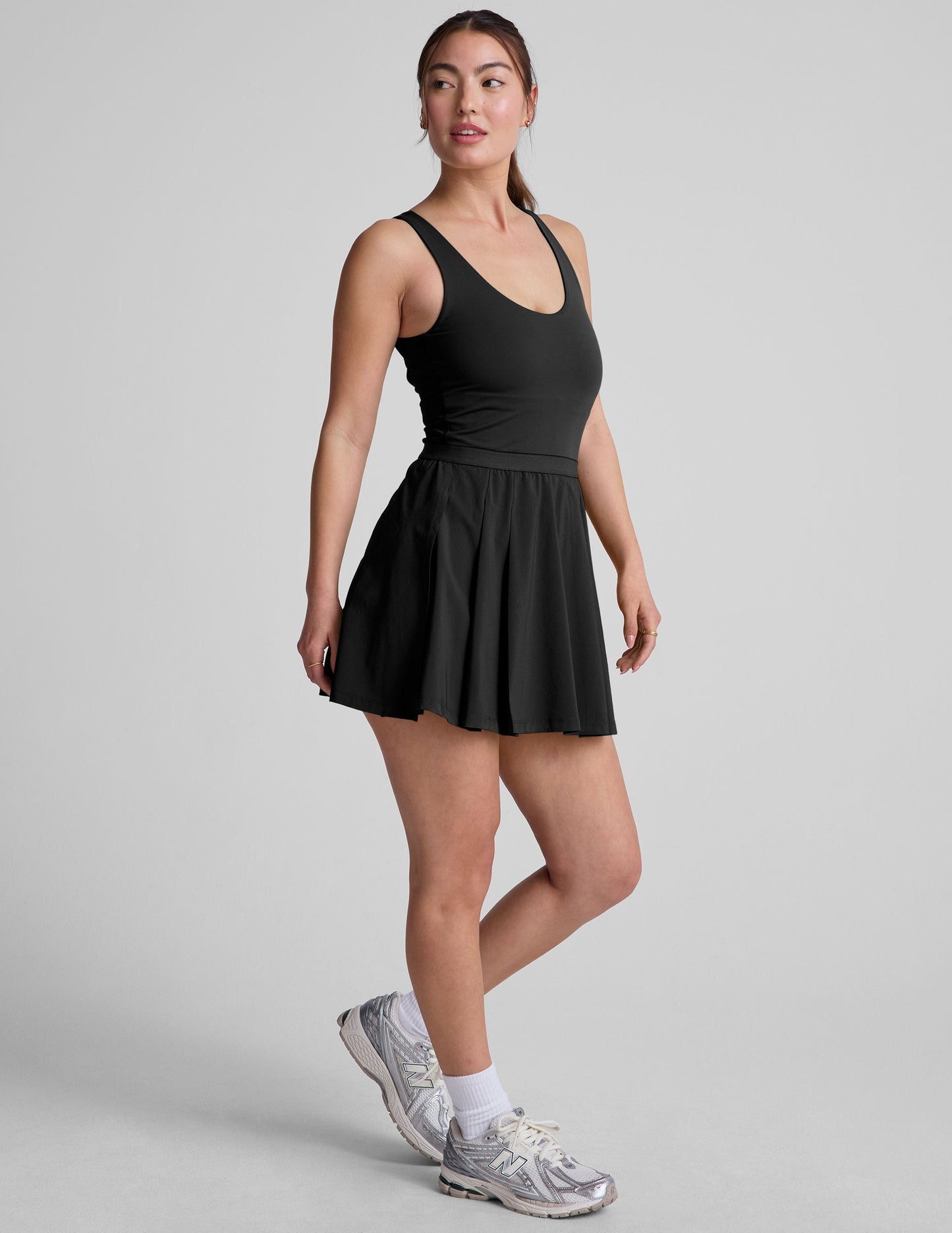 Beyond Yoga Score Pleated Dress