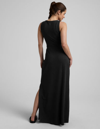 Beyond Yoga Maxi Around The World Front Twist Dress