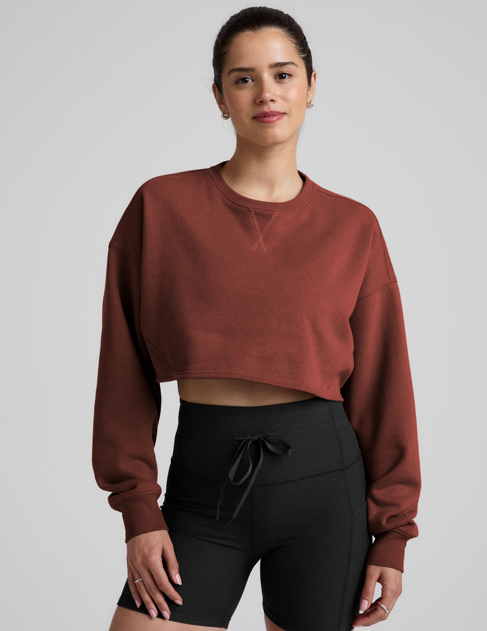 Beyond Yoga LuxeFleece Boxy Pullover
