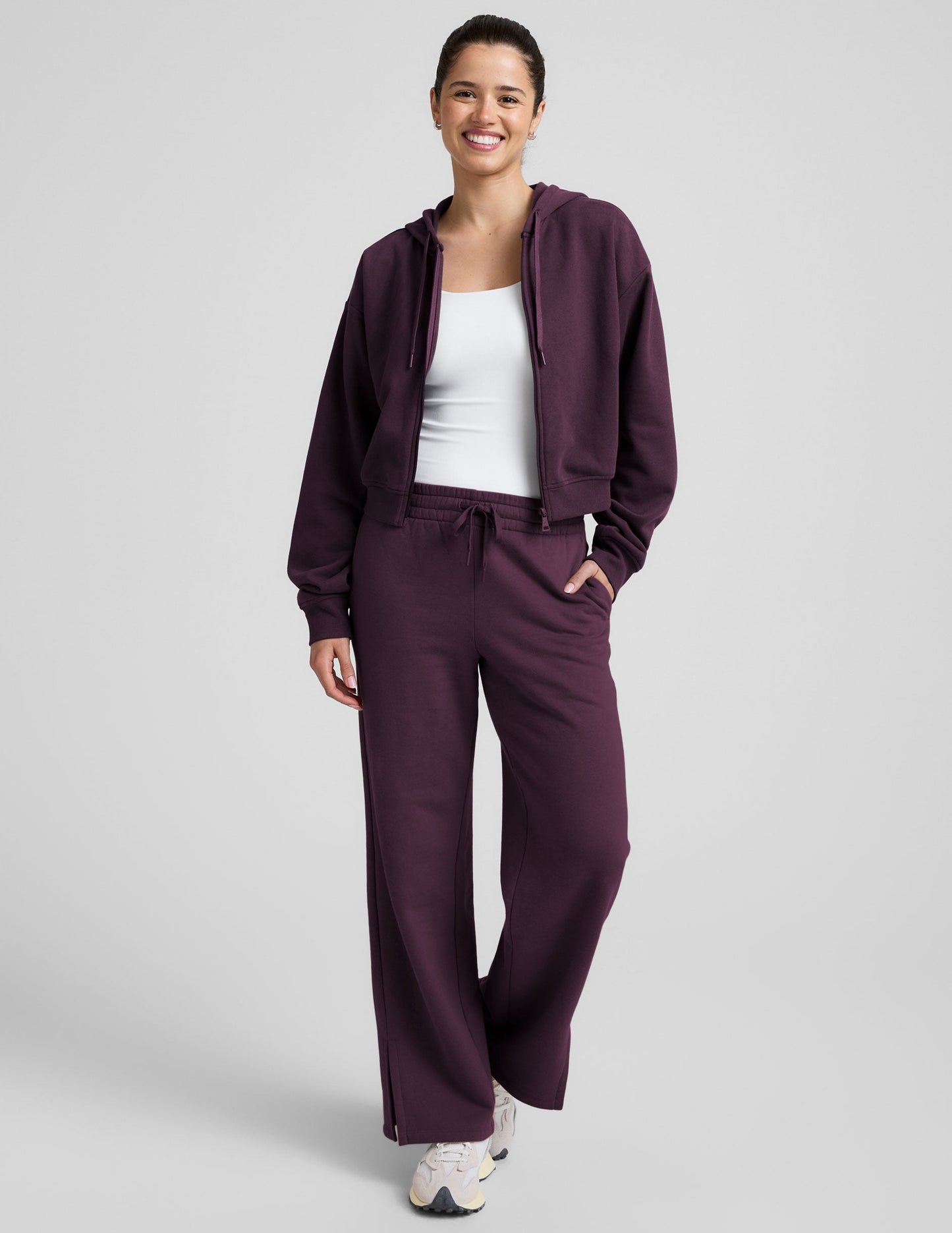 Beyond Yoga LuxeFleece Zip Up Hoodie
