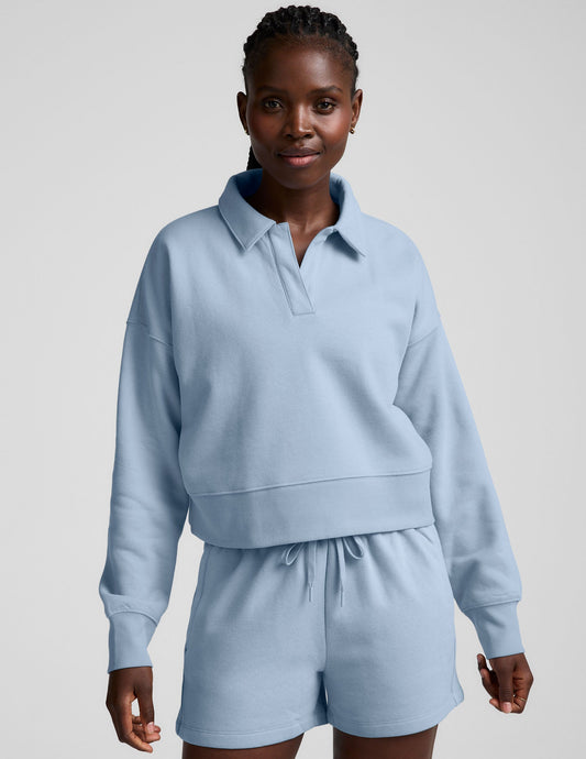 Beyond Yoga LuxeFleece Collared Sweatshirt