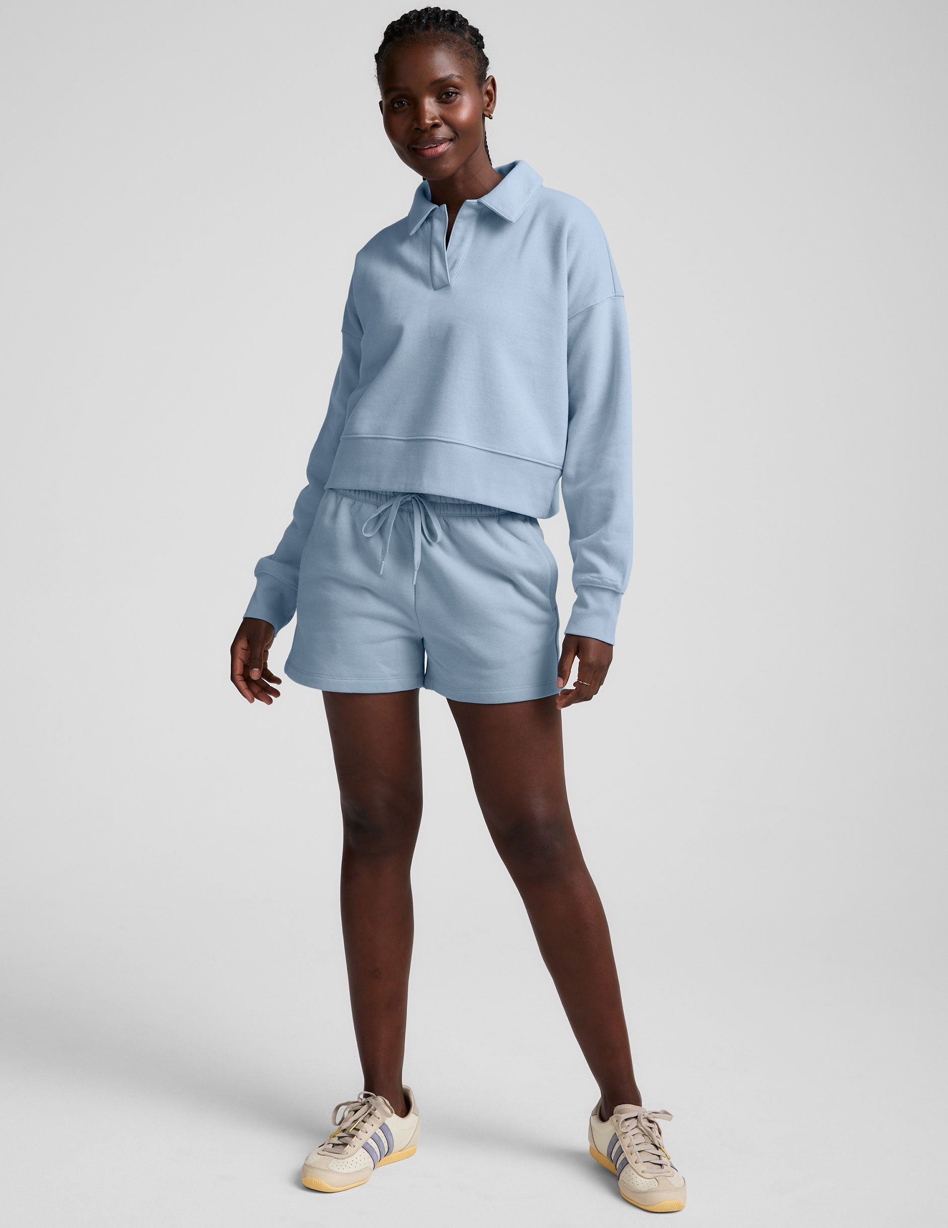 Beyond Yoga LuxeFleece Collared Sweatshirt