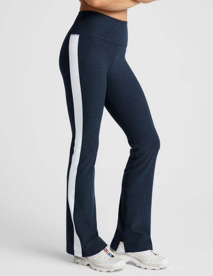 Beyond Yoga Women's Bootcut Gemini Spacedye Pants - Nocturnal Navy
