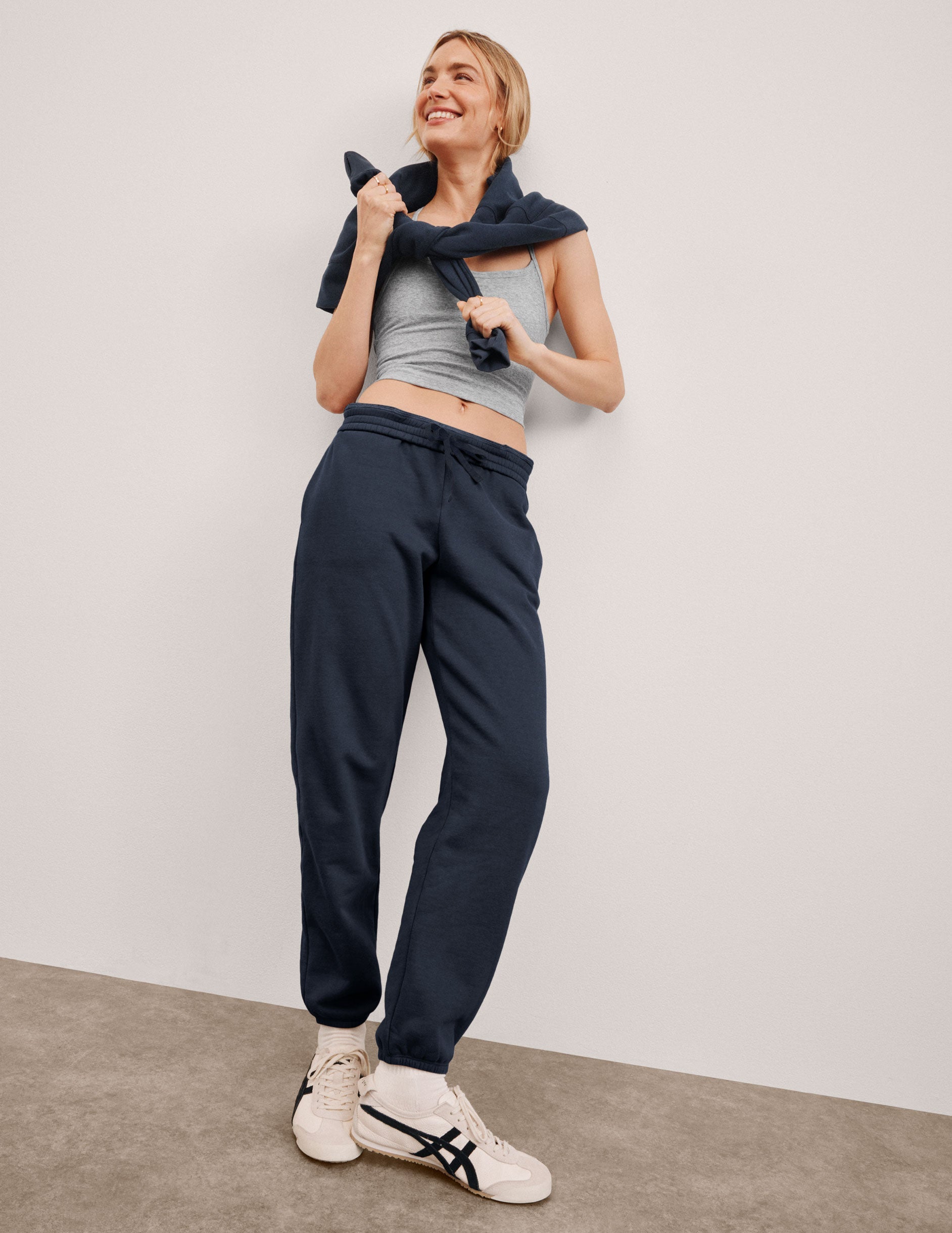 Beyond Yoga Relaxed Fit LuxeFleece Sweatpant - Nocturnal Navy
