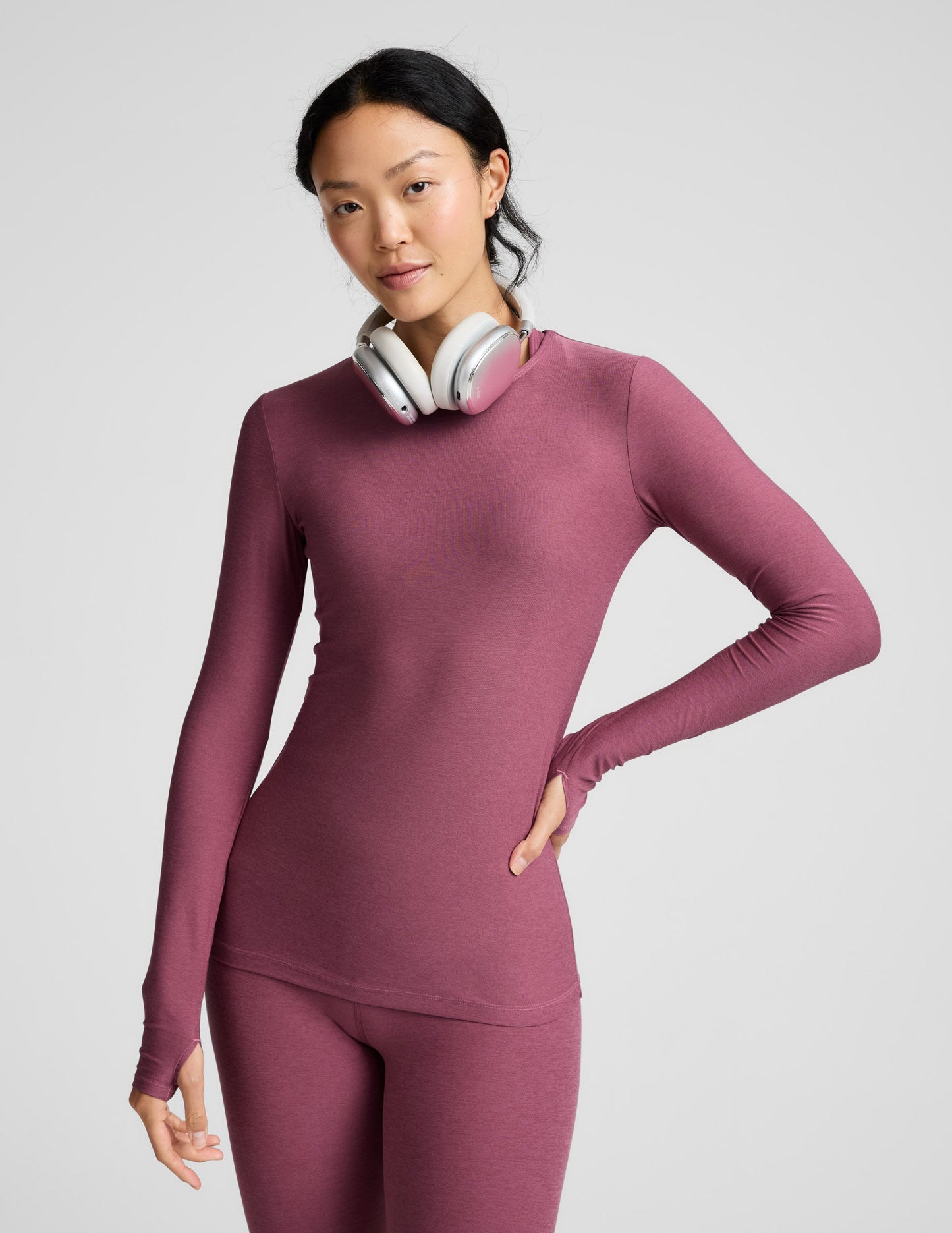 Beyond Yoga Featherweight Classic Crew Pullover