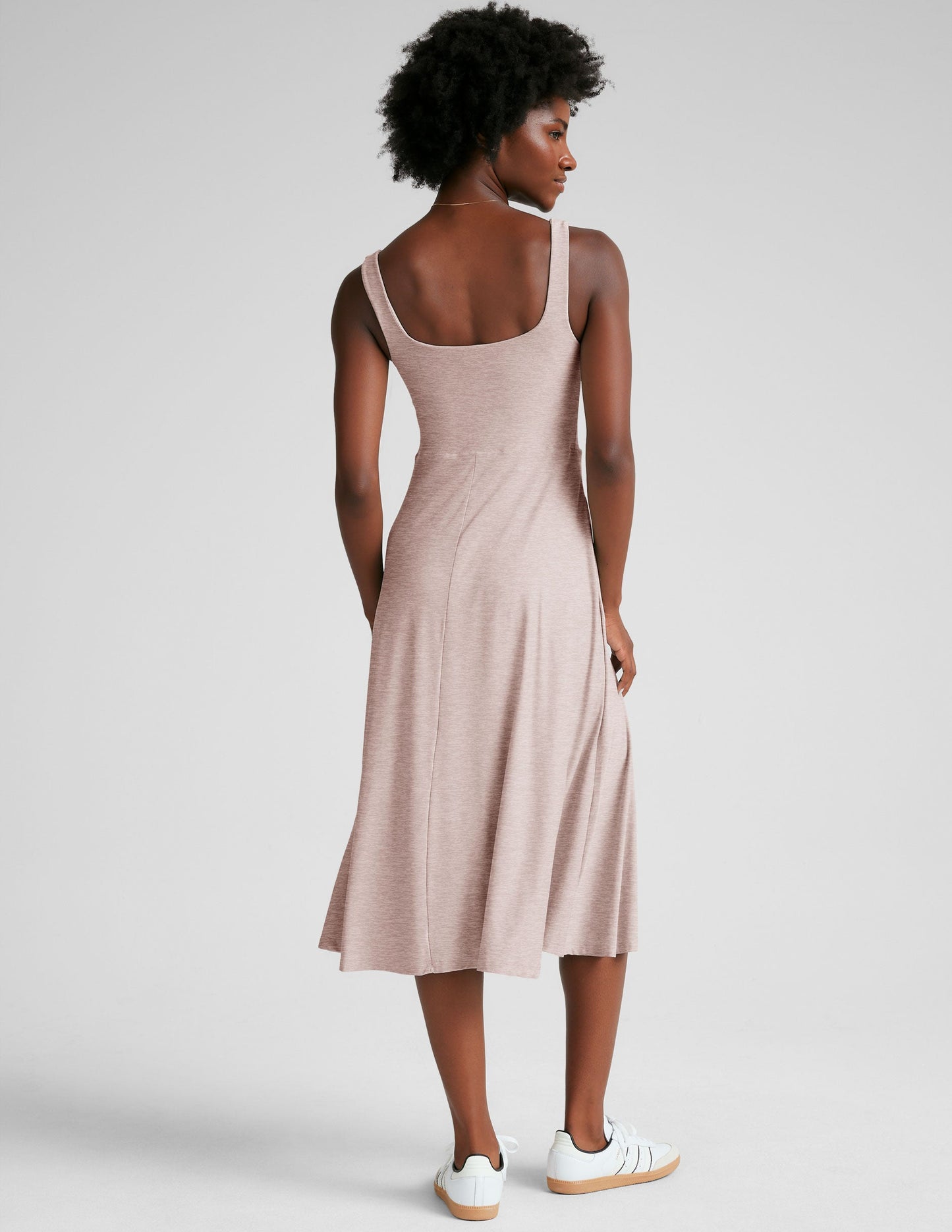 Beyond Yoga Featherweight At The Ready Square Neck Dress
