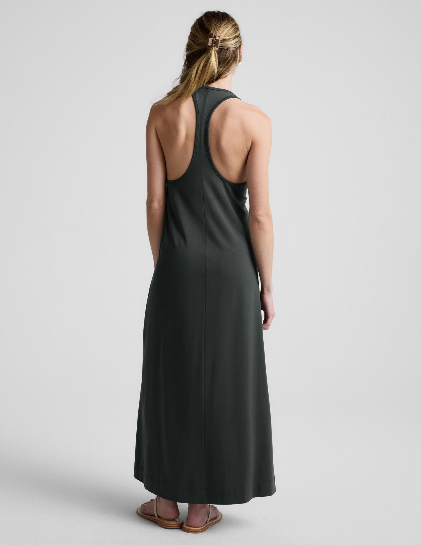 Beyond Yoga A Cut Above Racerback Maxi Dress