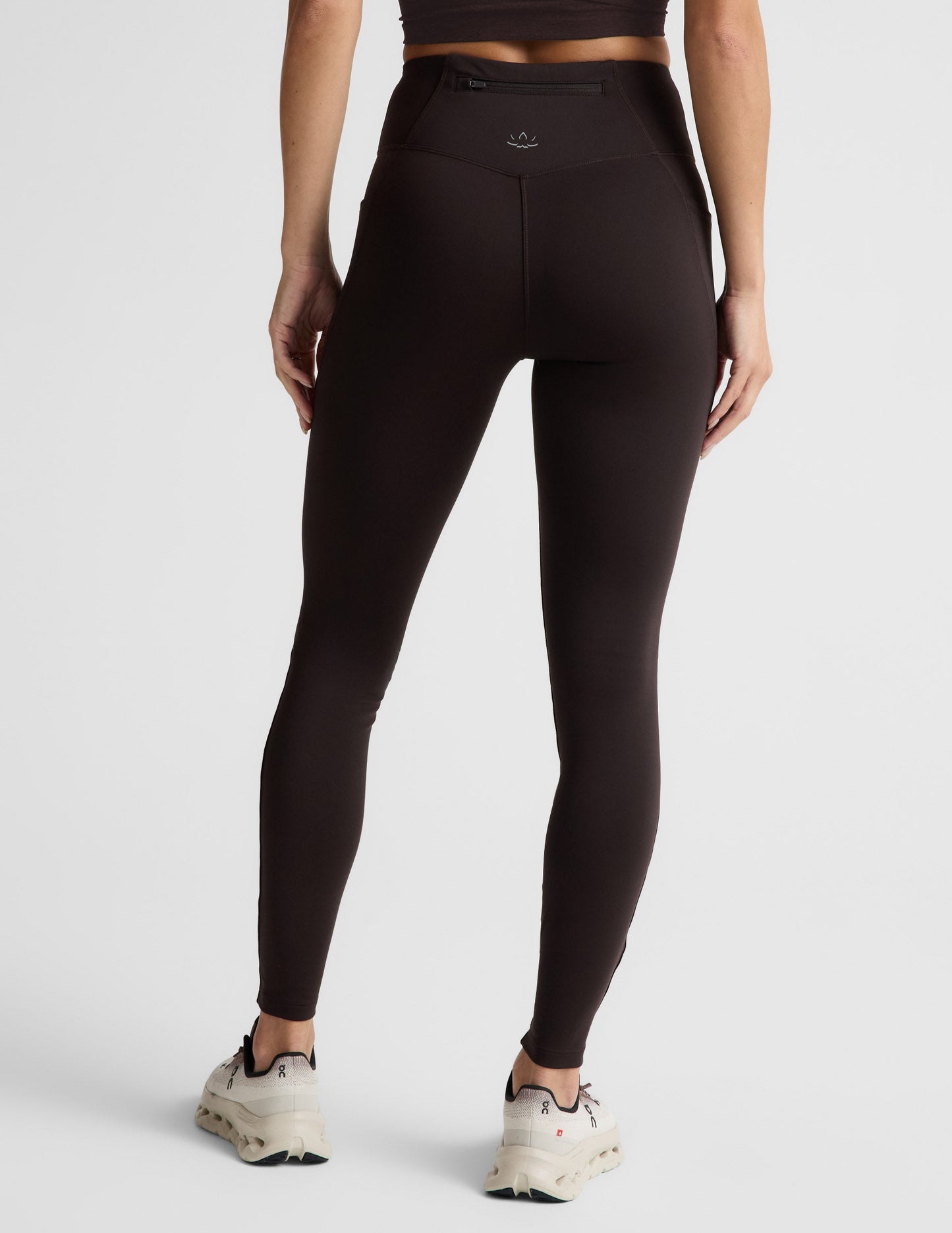 Beyond Yoga Pacer Fleece-Backed Zip Pocket Full Length Legging