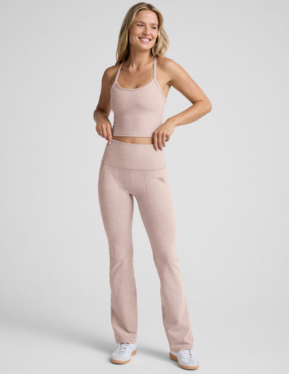 Beyond Yoga Women's High Waisted Spacedye Pants - Chai
