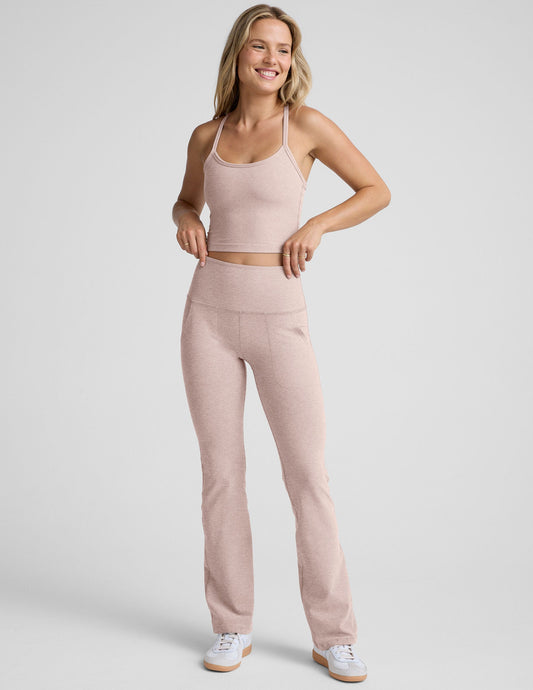 Beyond Yoga Women's High Waisted Spacedye Pants - Chai