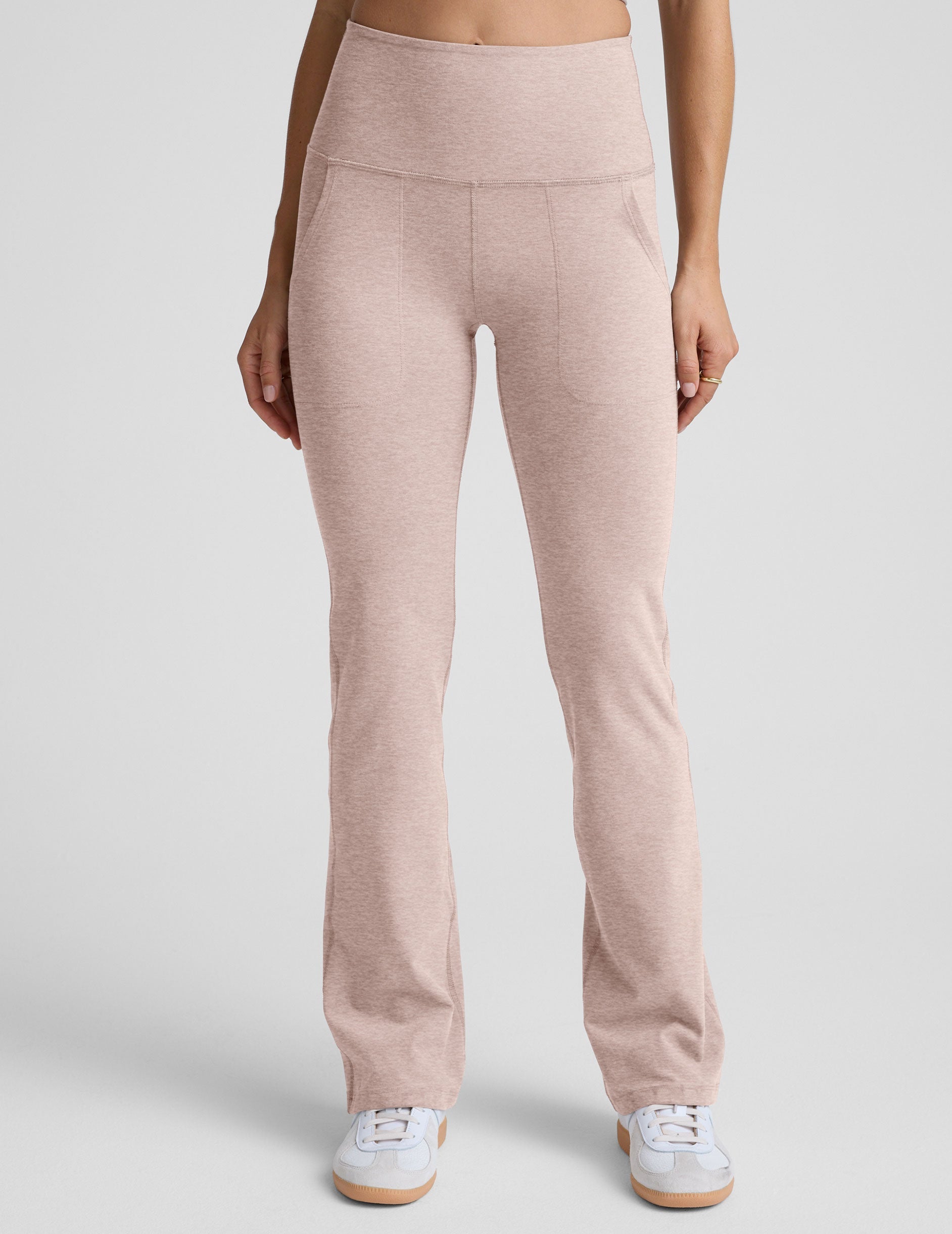 Beyond Yoga Women's High Waisted Spacedye Pants - Chai
