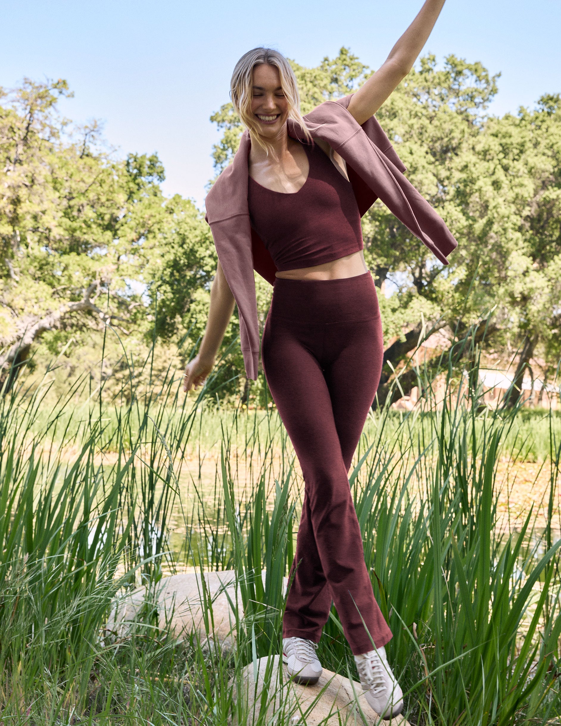 Beyond Yoga Spacedye Good Day Cropped Tank