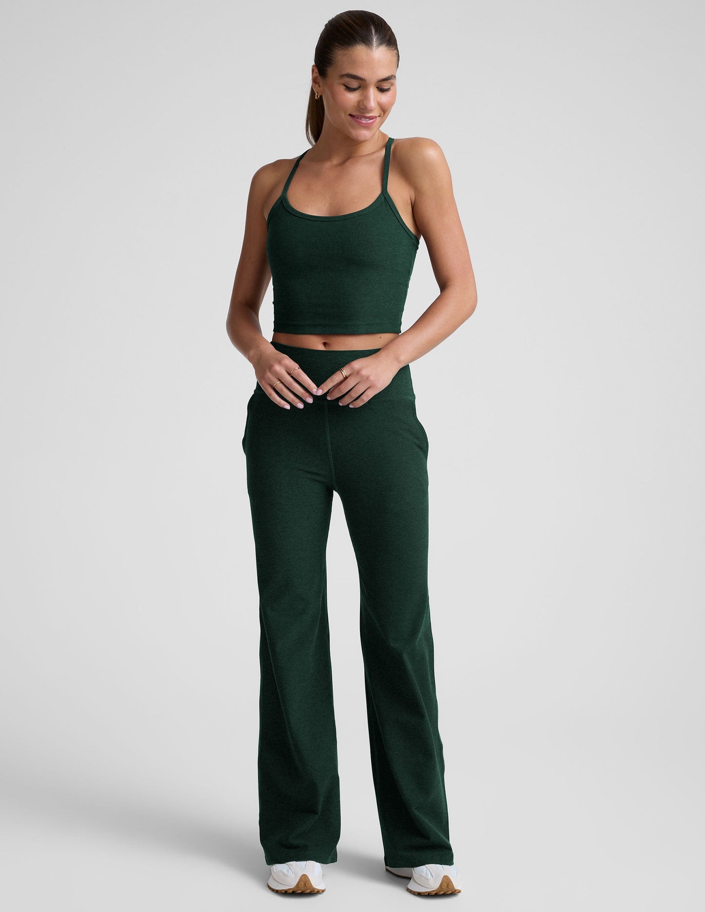 Beyond Yoga Spacedye Slim Racerback Cropped Tank