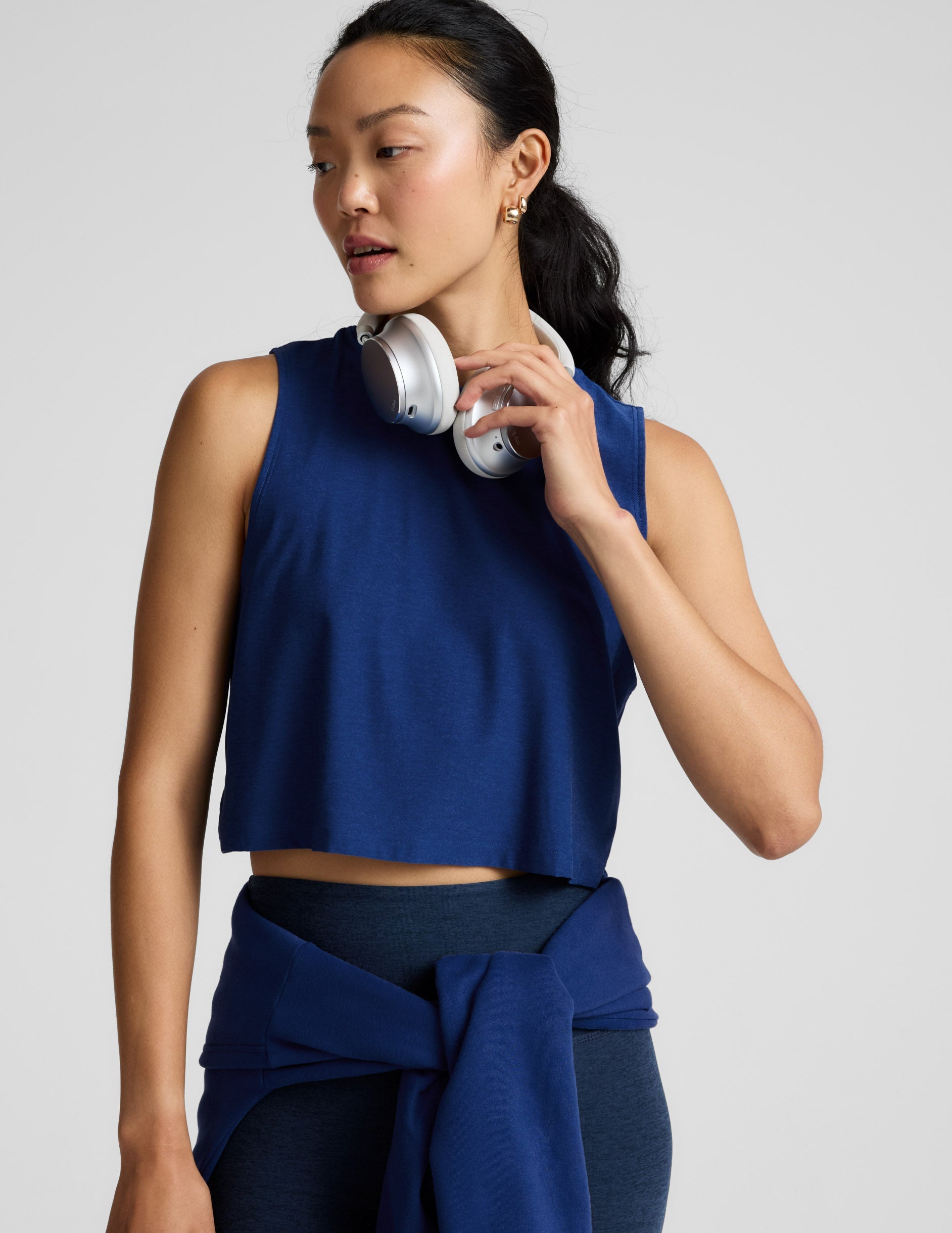 Beyond Yoga Featherweight Minimal Cropped Tank