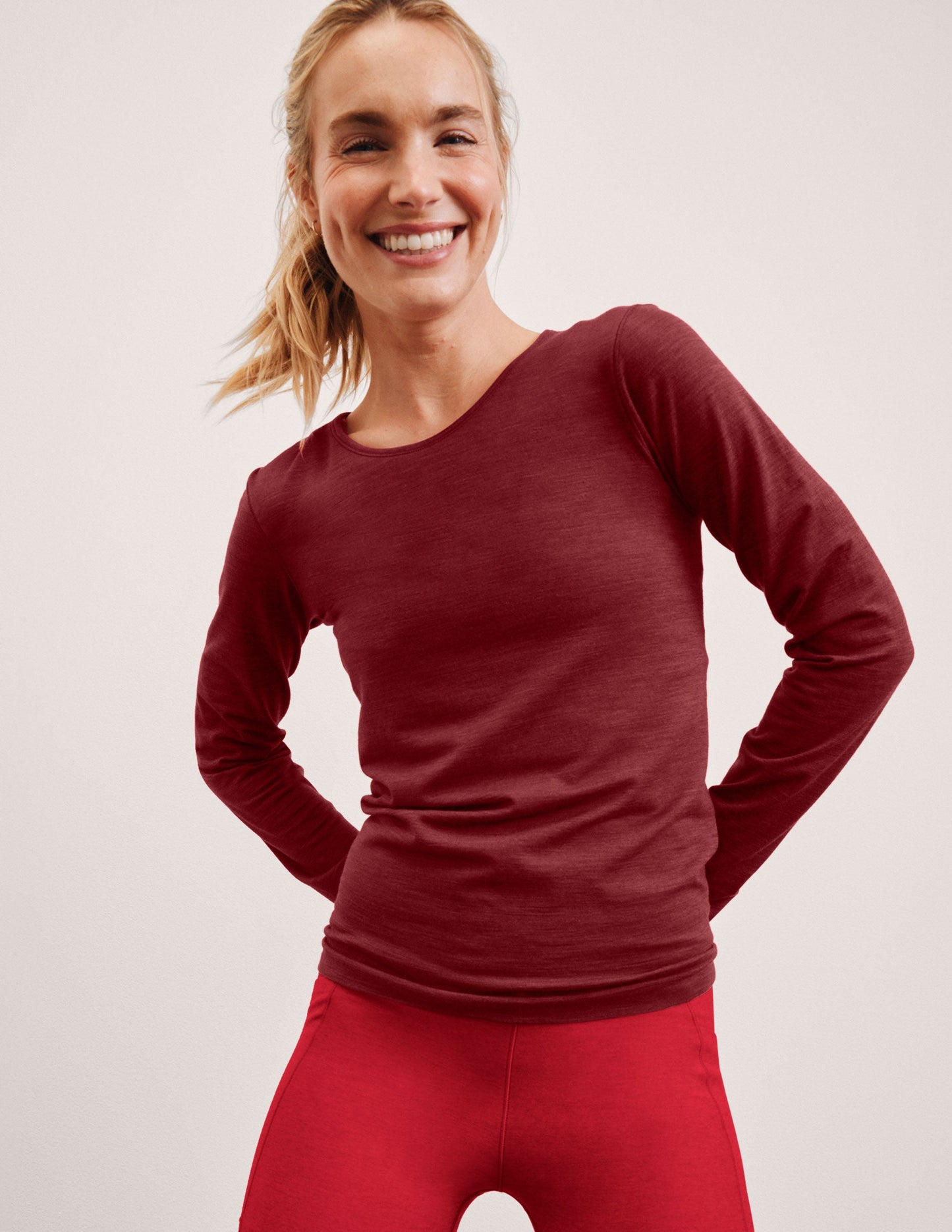 Beyond Yoga LuxeKnit Merino Wool Crewneck