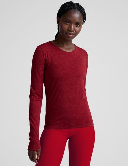 Beyond Yoga LuxeKnit Merino Wool Crewneck