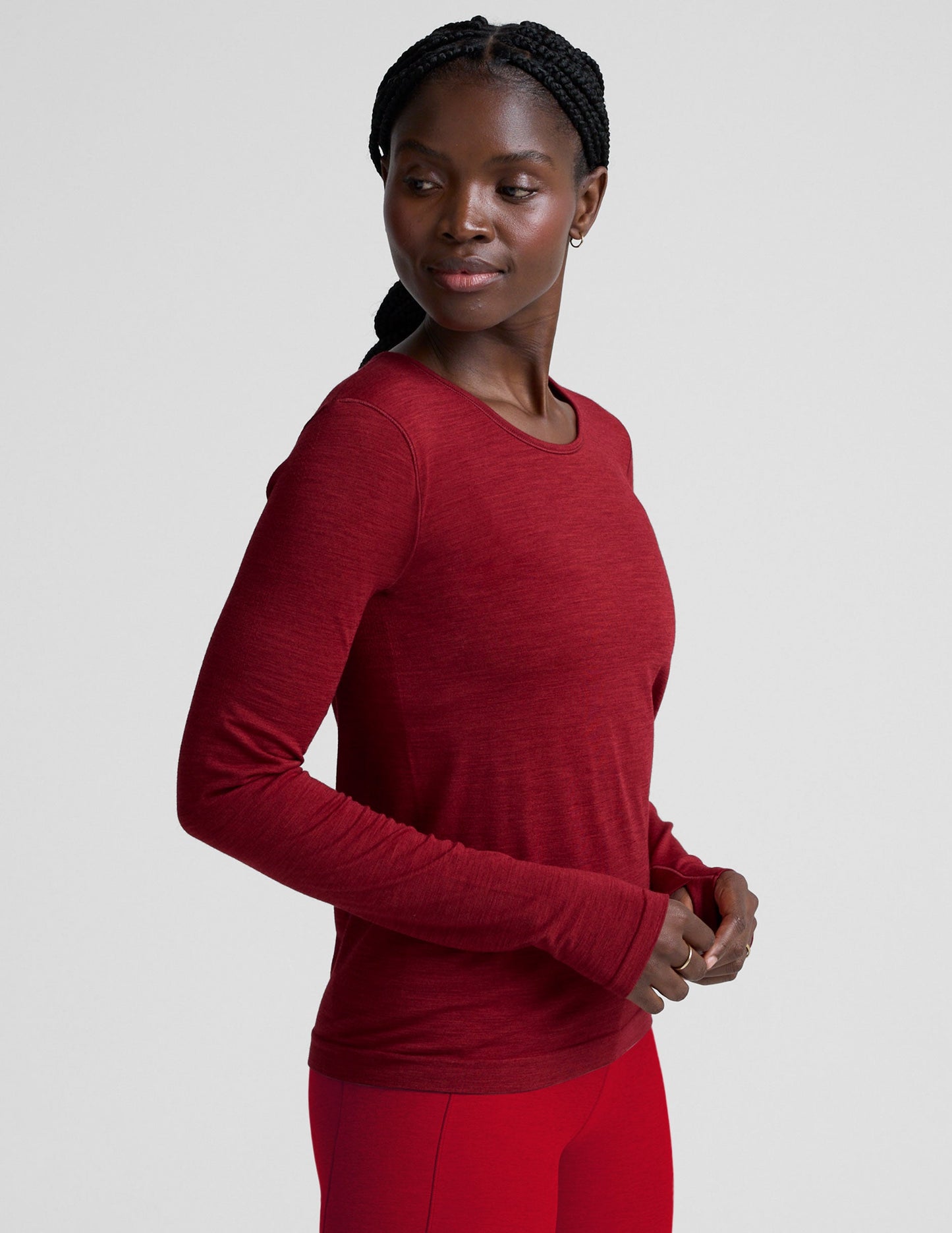 Beyond Yoga LuxeKnit Merino Wool Crewneck