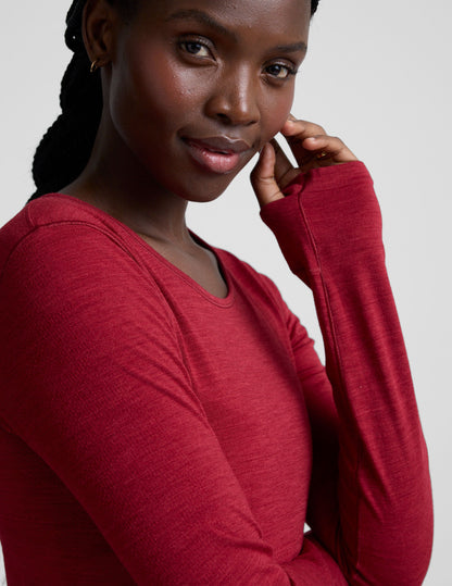 Beyond Yoga LuxeKnit Merino Wool Crewneck