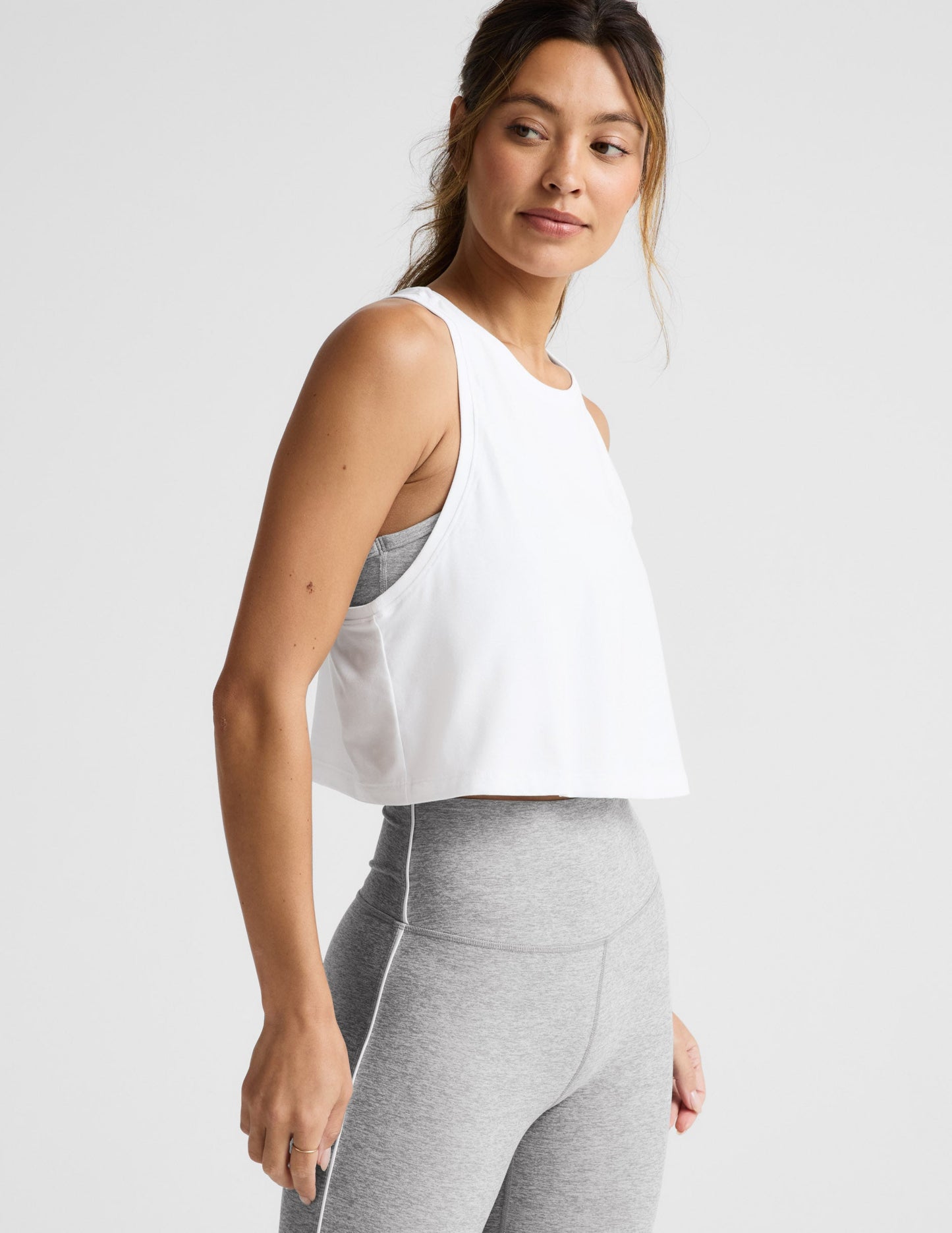 Beyond Yoga Featherweight Rebalance Racerback Cropped Tank