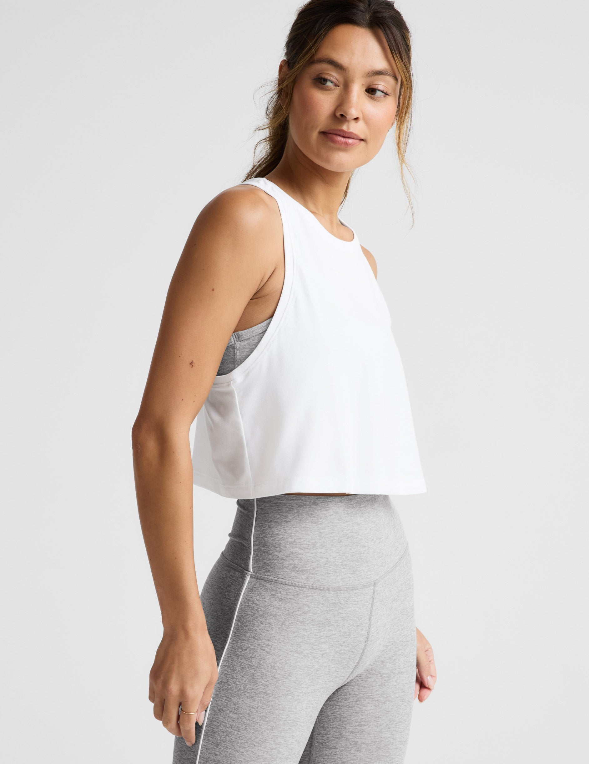 Beyond Yoga Featherweight Rebalance Racerback Cropped Tank