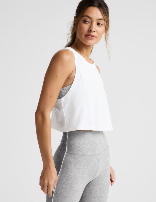 Beyond Yoga Featherweight Rebalance Racerback Cropped Tank
