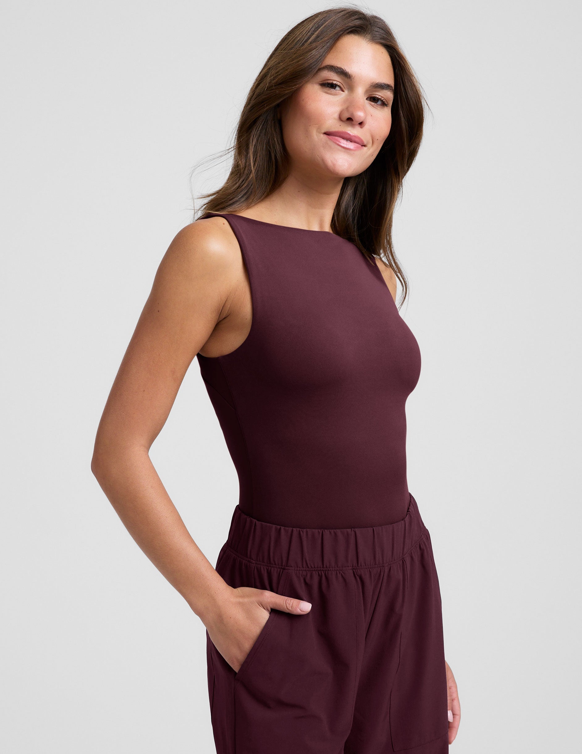 Beyond Yoga Eclipse Open Back Tank