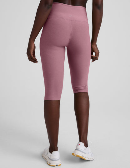 Beyond Yoga High Waisted Pedal Pusher Spacedye Legging - Ballet Pink