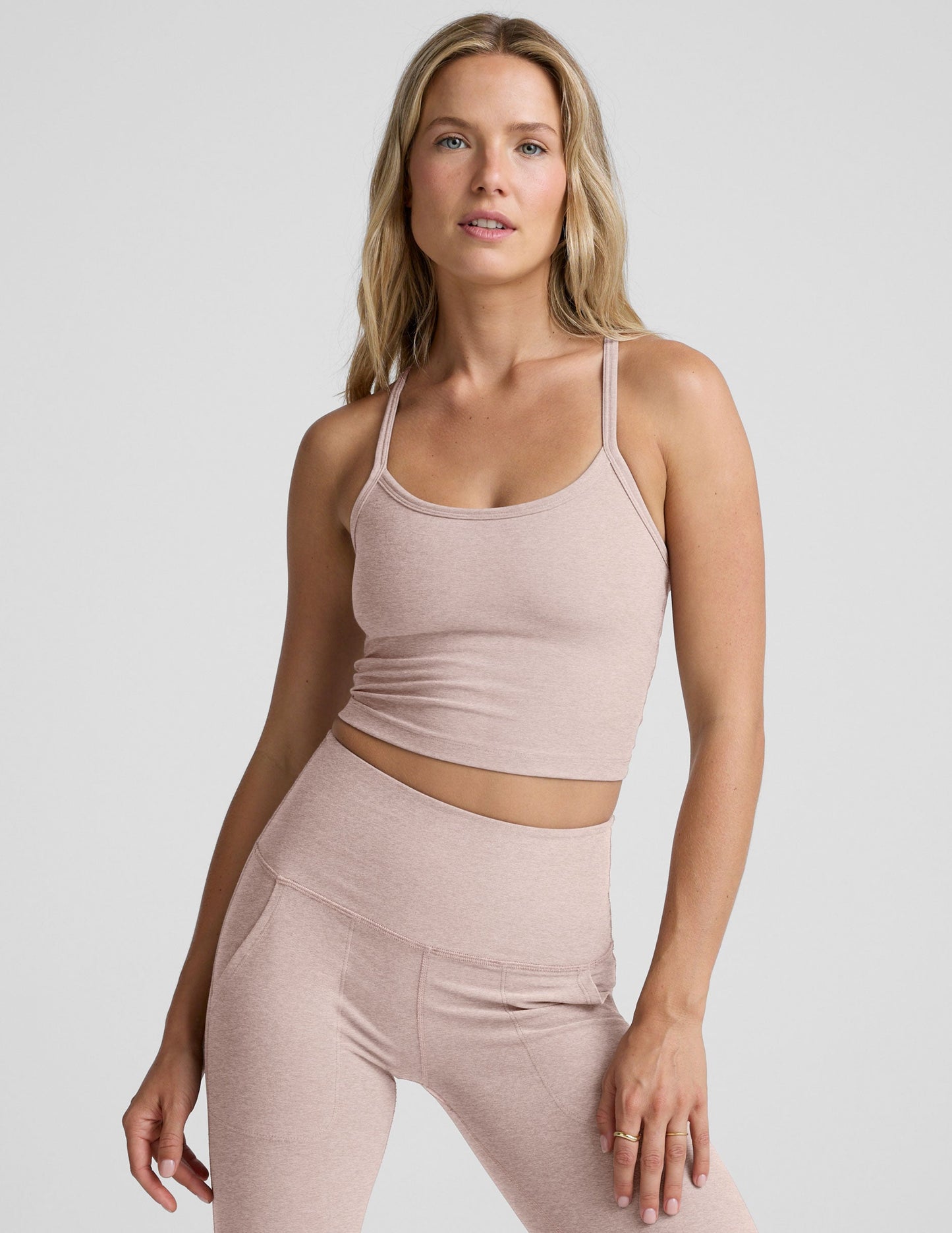 Beyond Yoga Spacedye Slim Racerback Cropped Tank