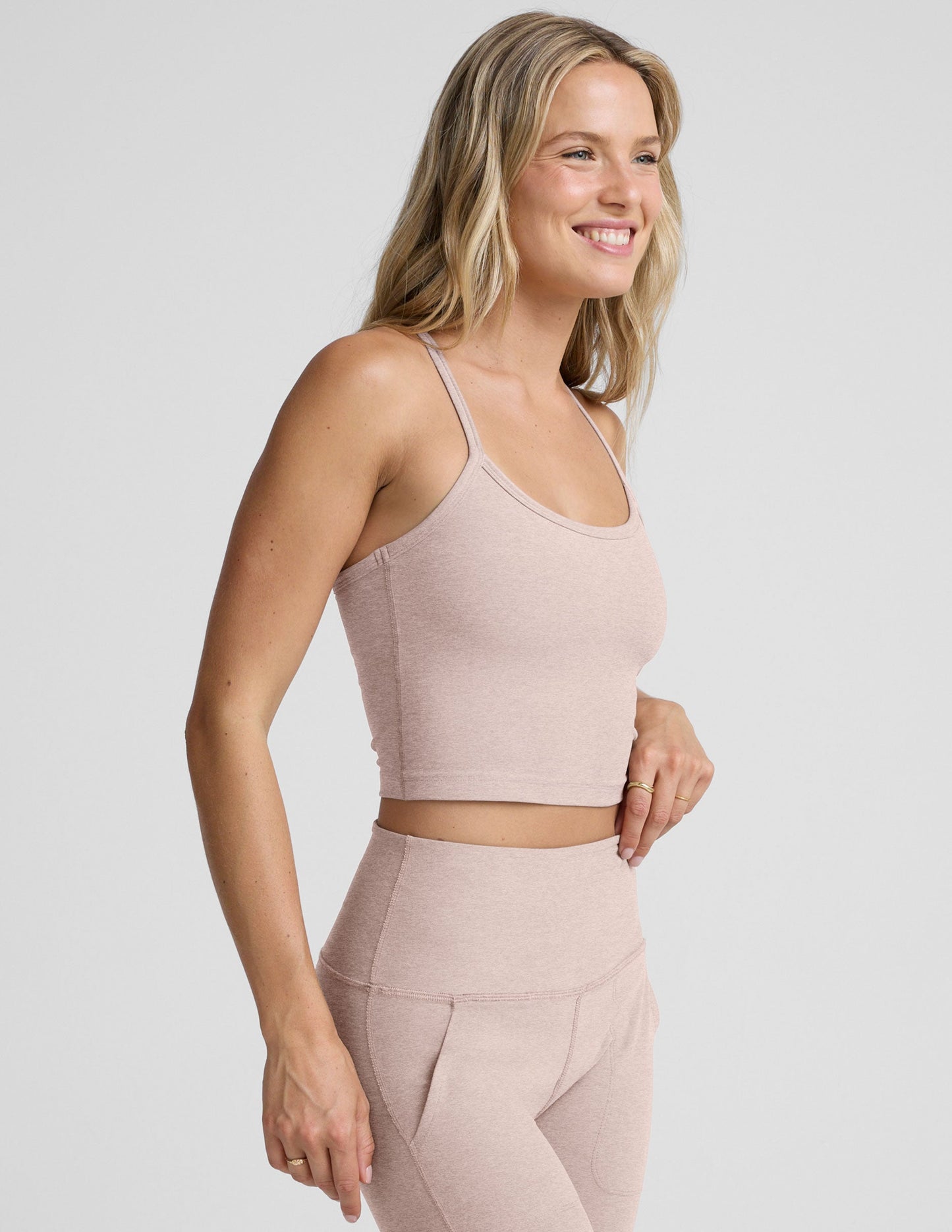 Beyond Yoga Spacedye Slim Racerback Cropped Tank
