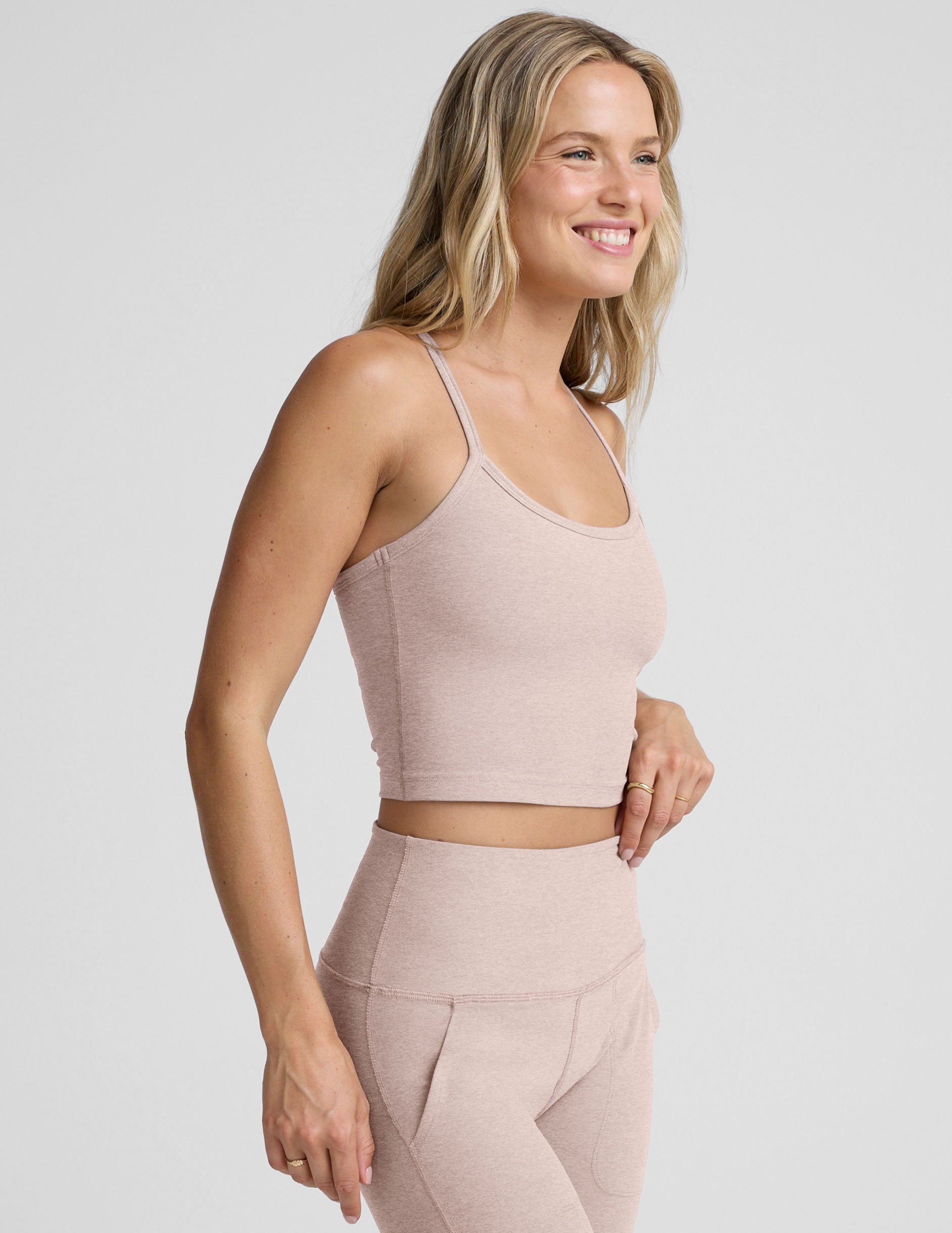 Beyond Yoga Spacedye Slim Racerback Cropped Tank