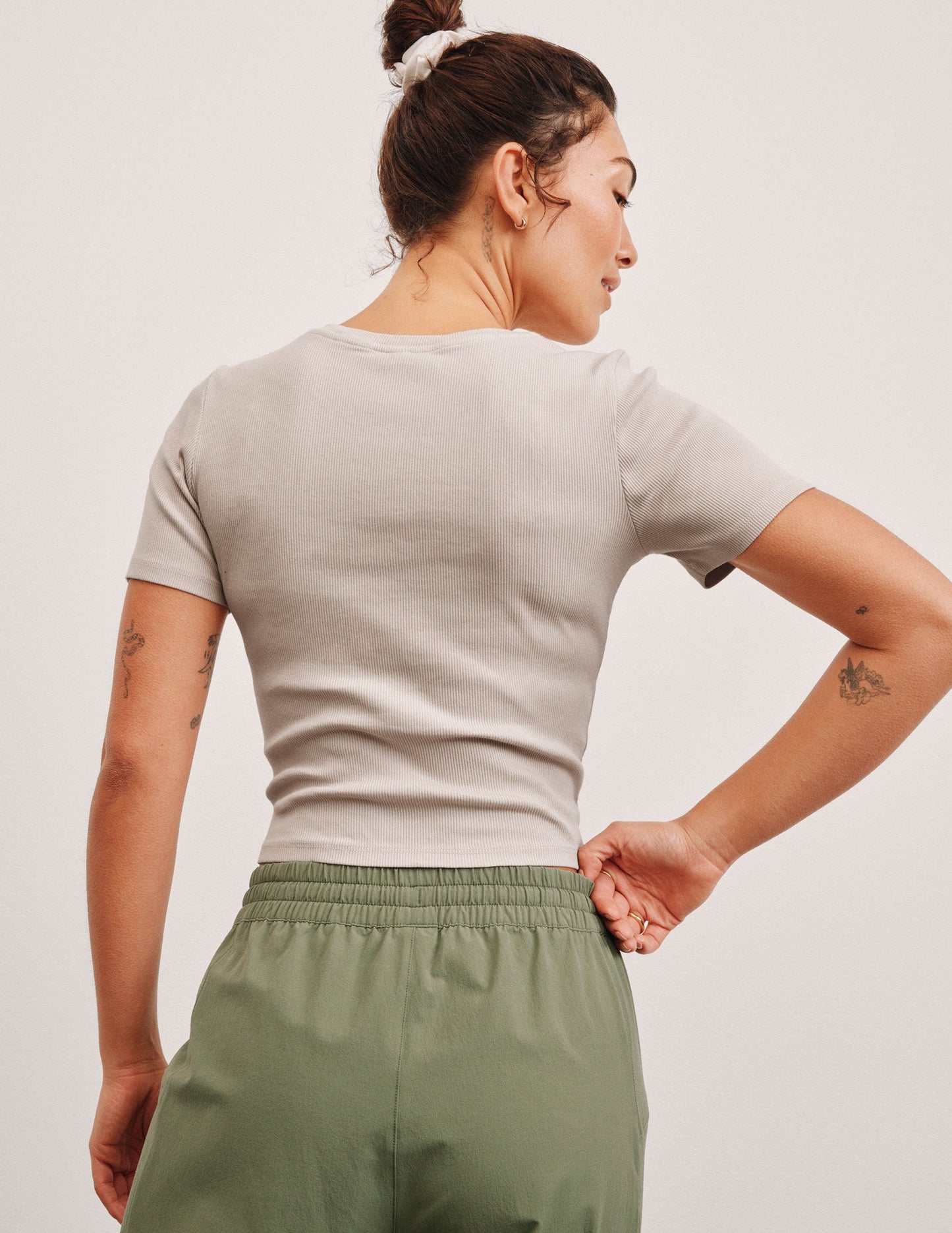 Beyond Yoga Rib Baby Tee