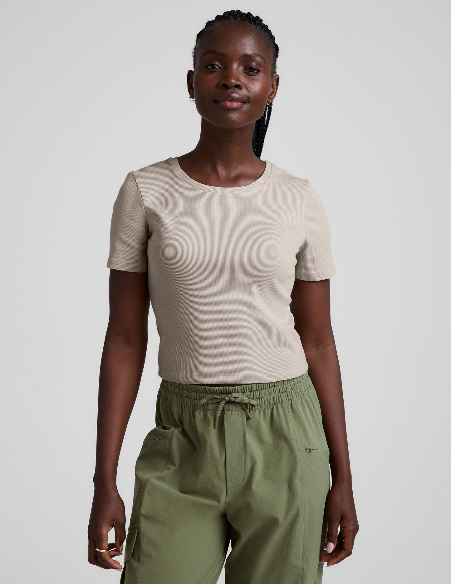 Beyond Yoga Rib Baby Tee