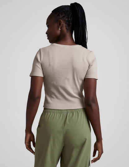 Beyond Yoga Rib Baby Tee